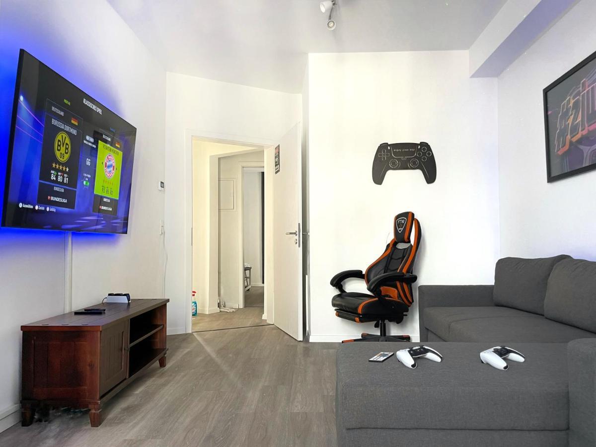 Jaybnb - Gaming Apartment Ps5 65 Zoll 4K Tv Wohnung Mit Balkon Дортмунд Екстер'єр фото